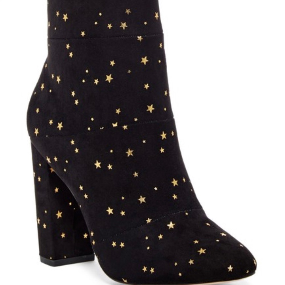 Coral Star Print Bootie - Picture 1 of 1